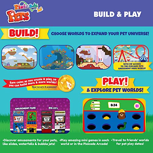 Pixicade Pets VIP: Draw & Bring to Life My Virtual Pet Universe 6+