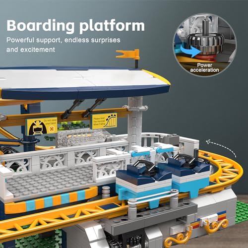 Mould King Roller Coaster Building Kit (3238 Pieces)
