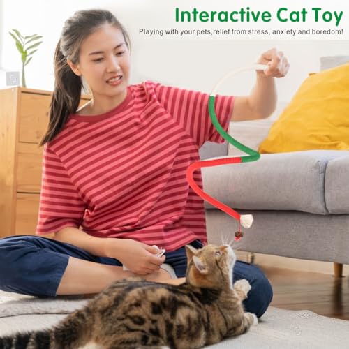 6 Pack Cat Chew Toy with Catnip & Silvervine Sticks for Teeth Cleaning