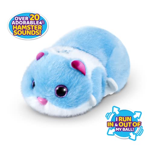 ZURU Pets Alive Hamstermania (Blue) - Interactive Toy