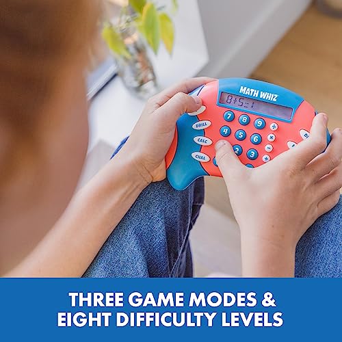 Math Whiz Handheld Game for Kids, 6+ years