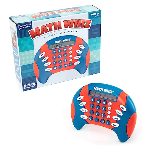 Math Whiz Handheld Game for Kids, 6+ years