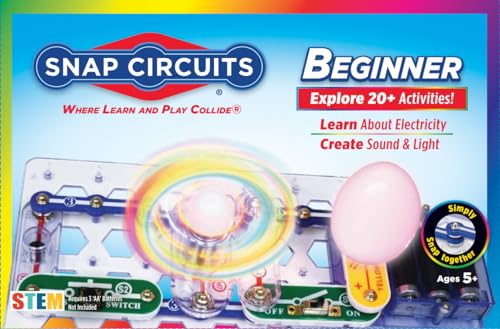 Snap Circuits Beginner STEM Kit Ages 5-9 (SCB-20)