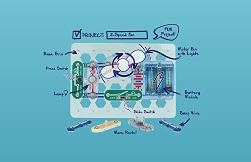 Snap Circuits Beginner STEM Kit Ages 5-9 (SCB-20)