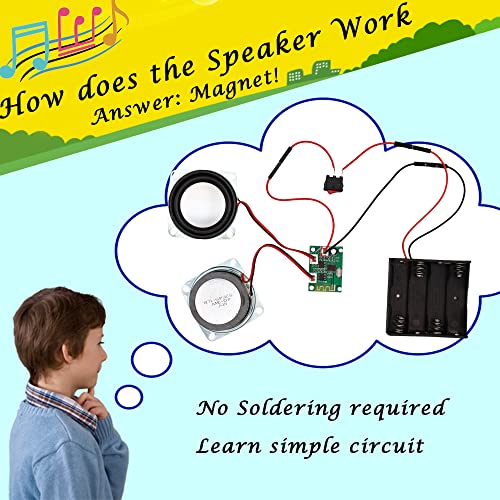 DIY Bluetooth Speaker Science Kit for Kids and Adults