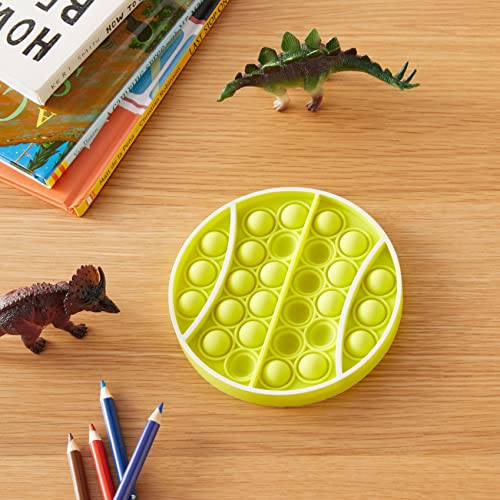 Tennis Push Pop Fidget Party Novelty Sensory Toy