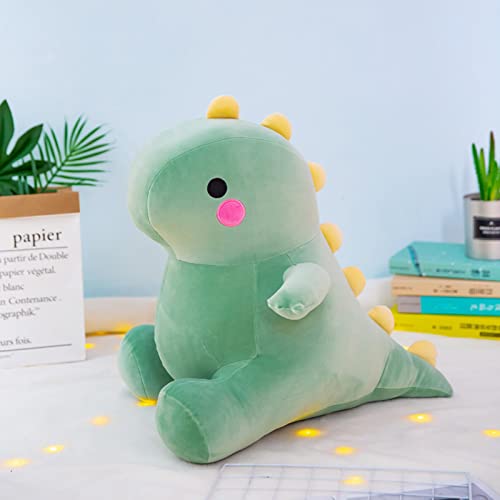 Green Dinosaur Plush Toy Birthday Gift 8in Cute