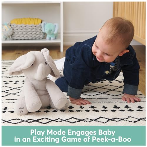 GUND Baby Animated Flappy Elephant Plush, Singing Toy