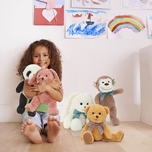 5-Pack 13" Soft Stuffed Animals Plush Toys for Kids