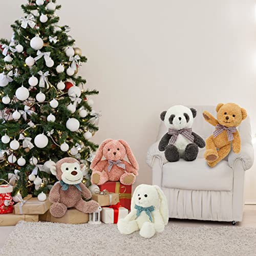 5-Pack 13" Soft Stuffed Animals Plush Toys for Kids