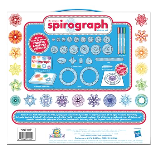 Spirograph Deluxe Set: Arts and Crafts for Kids