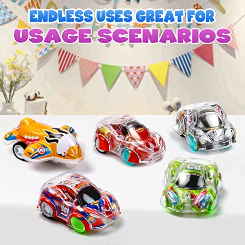 50 Mini Toy Cars for Kids' Party Favors