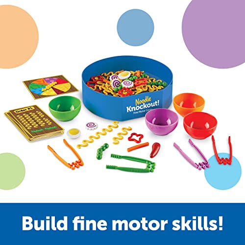 Learning Resources Noodle Knockout! Fine Motor Skills Game