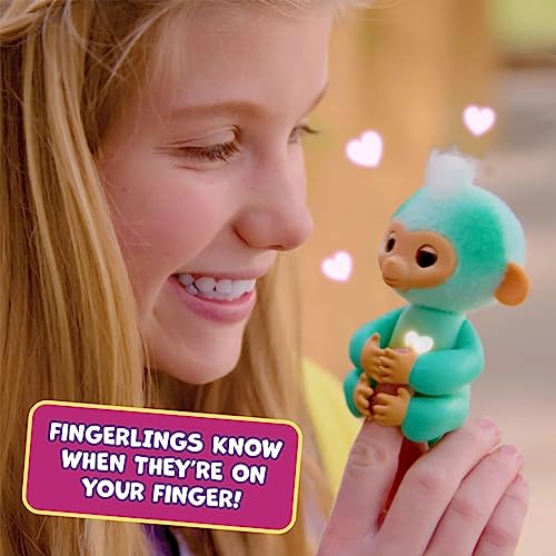 Interactive Fingerlings Baby Monkey - 70+ Reactions - Ava