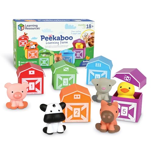 Peekaboo Learning Farm - Toddler Counting & Sorting Toys