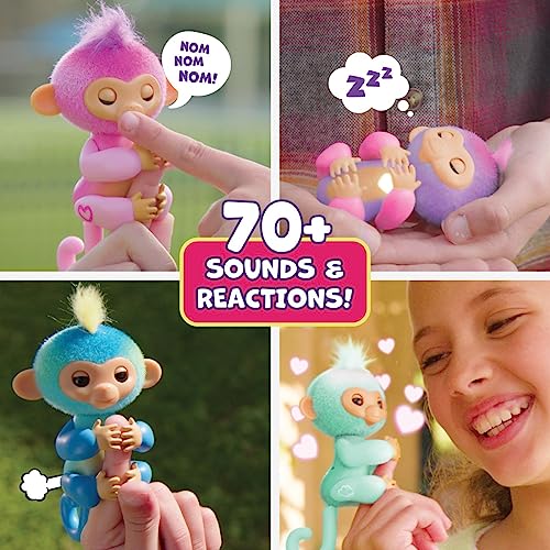 Interactive Fingerlings Baby Monkey - 70+ Reactions - Ava