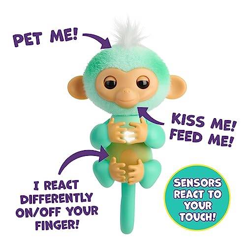 Interactive Fingerlings Baby Monkey - 70+ Reactions - Ava