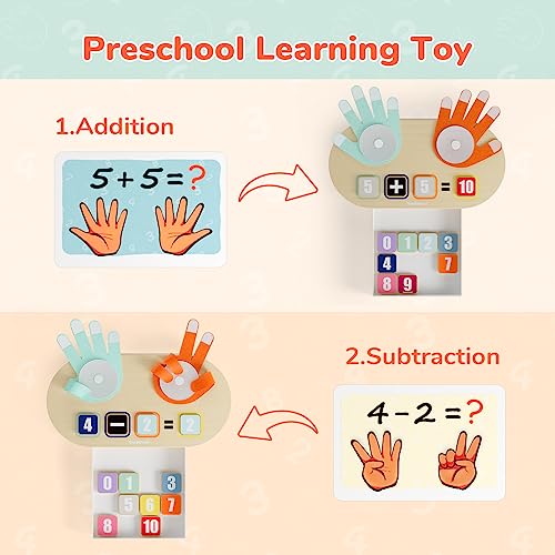 Math Manipulative Toy for Toddler - Educational Montessori Toy