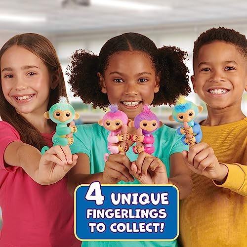 Interactive Fingerlings Baby Monkey - 70+ Reactions - Ava