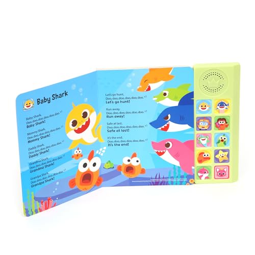 Interactive Baby Shark Sing-Along Sound Book for Toddlers