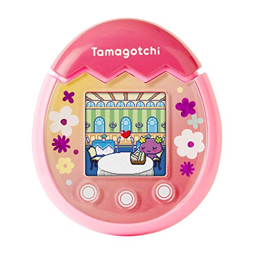 Tamagotchi Pix - Pretty Floral Design in Pink
