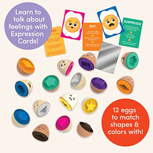 Educational Toddler Matching Eggs Sorting Game - 18 Months +