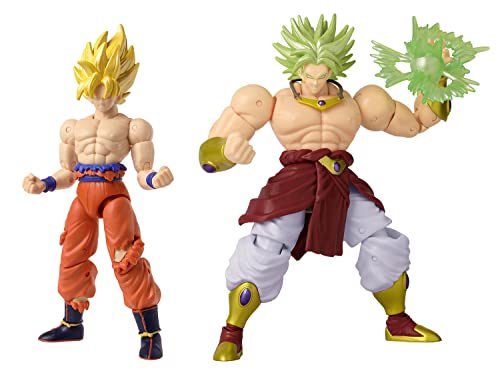 Dragon Ball Super Super Saiyan Goku vs Broly Action Figure Battle Pack