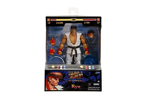 Street Fighter II 6" Ryu Action Figure - Fun for All Ages