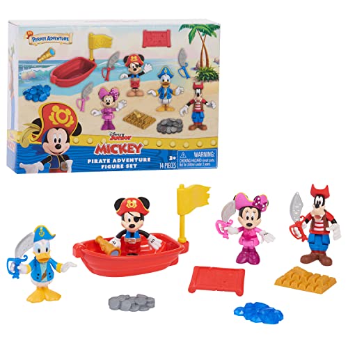 Exclusive Mickey Mouse Pirate Figure Set for Kids