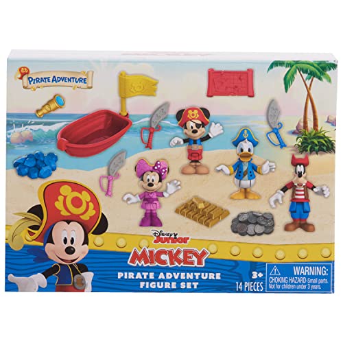 Exclusive Mickey Mouse Pirate Figure Set for Kids