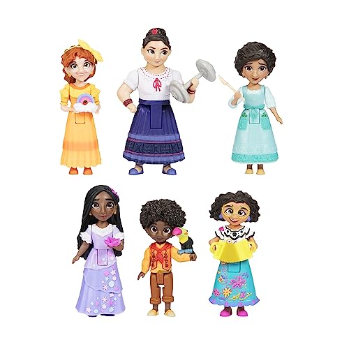 6-Pack Disney Encanto Doll Figures with Accessories