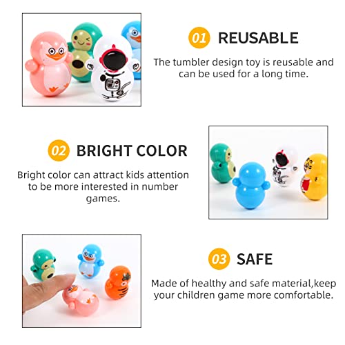 60pcs Mini Animal Tumbler Set for Kids
