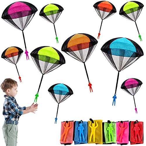 10 Pcs Parachute Toys for Kids - Outdoor Fun