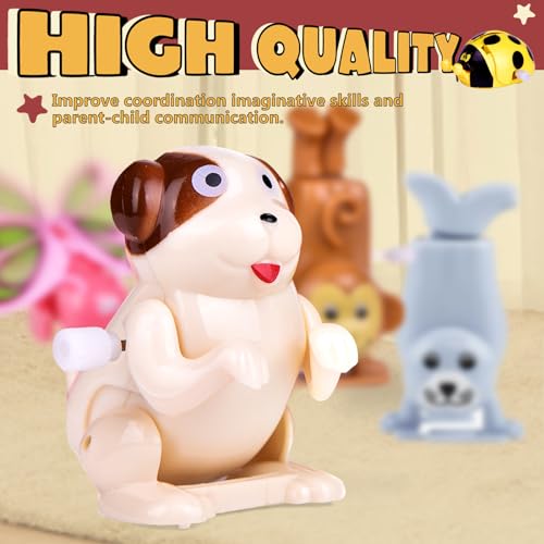 25pcs Wind-Up Animal Toys for Kids Fun