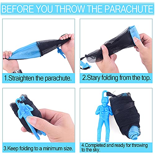 10 Pcs Parachute Toys for Kids - Outdoor Fun