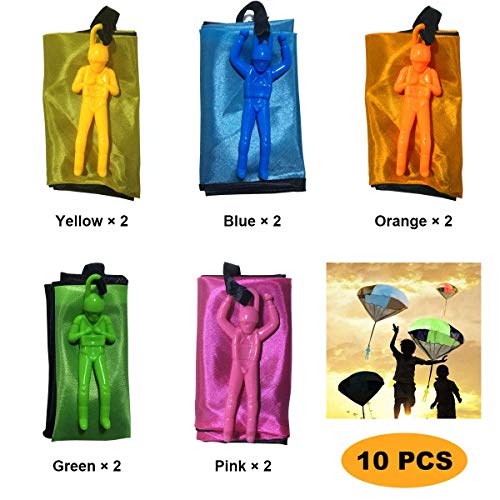 10 Pcs Parachute Toys for Kids - Outdoor Fun