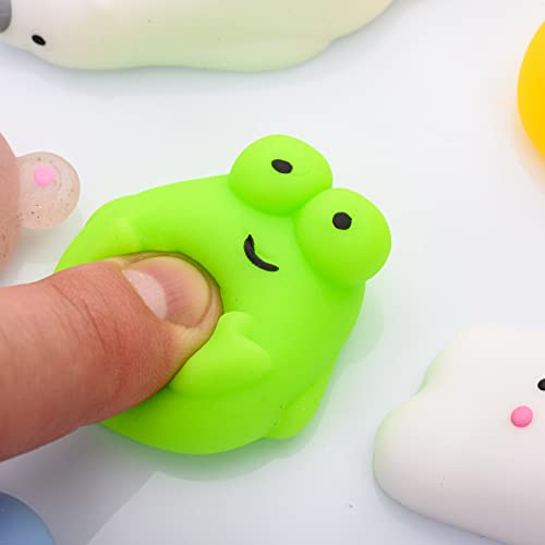 Kawaii Animal Squishies - 20 Soft Fidget Toys