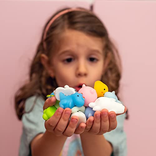 Kawaii Animal Squishies - 20 Soft Fidget Toys