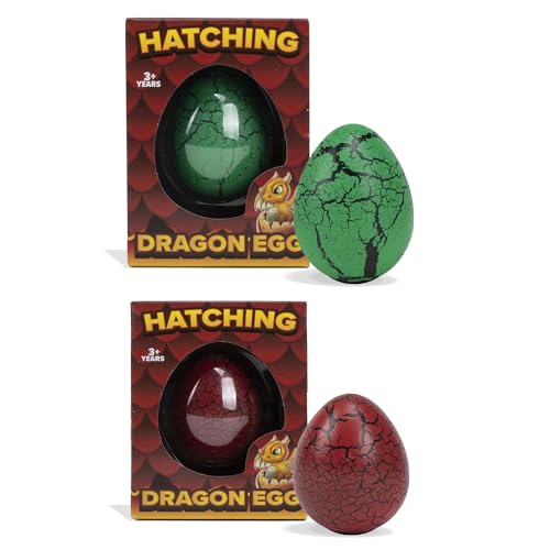Growing Dragon Hatch Eggs Set - Pack of 2