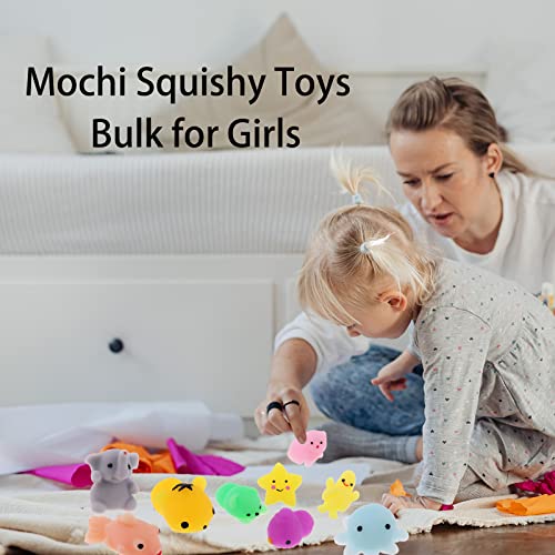 72-Pack Kawaii Mochi Squishy Animal Toys