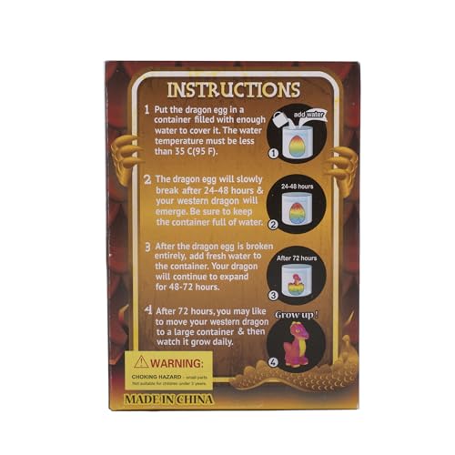Growing Dragon Hatch Eggs Set - Pack of 2