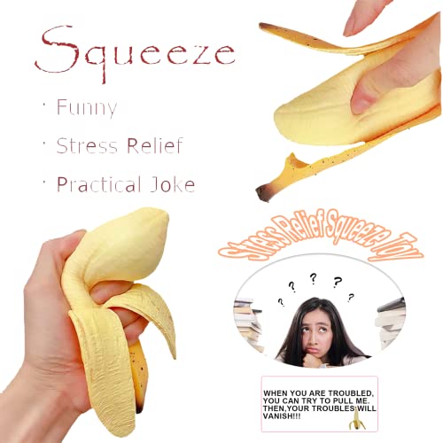 Scented Banana Squishies Stress Relief Toy