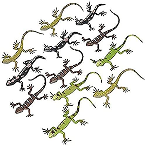 Colorful 5.5" Lizard Figures for Kids