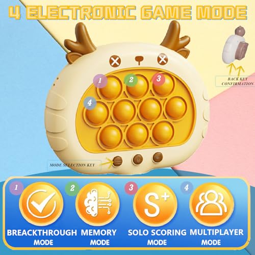 Pop It Fast Push Game - Brown Deer