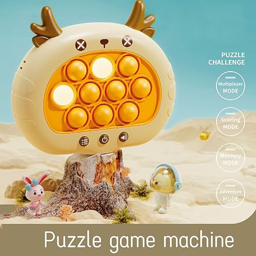 Pop It Fast Push Game - Brown Deer