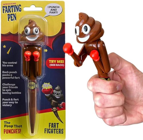 Farting Poop Boxing Pen for Fun Pranks