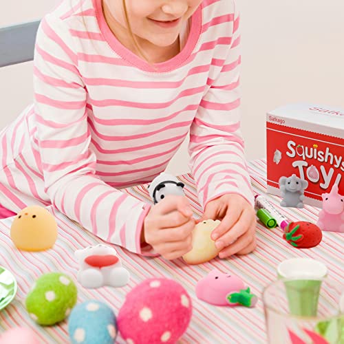 25 Mini Kawaii Squishies for Easter Fun