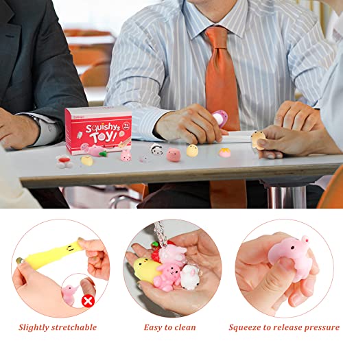 25 Mini Kawaii Squishies for Easter Fun