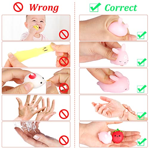 25 Mini Kawaii Squishies for Easter Fun