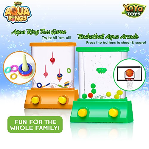 Mini Aqua Arcade Handheld Games Set for Kids